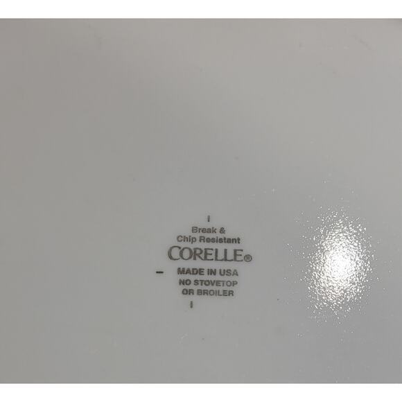 Set of 2: Vintage Corelle Callaway Ivy Swirl Dinner Plates 10 1/4" - Picture 10 of 11